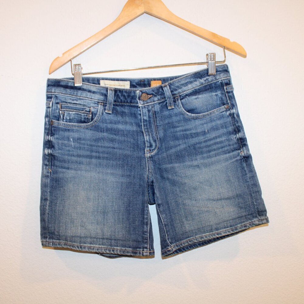 Anthropologie Pilcro size 28 jean shorts zipper fly